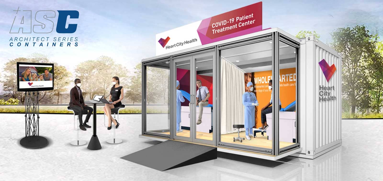 Mobile Healthcare Architect Series Containers