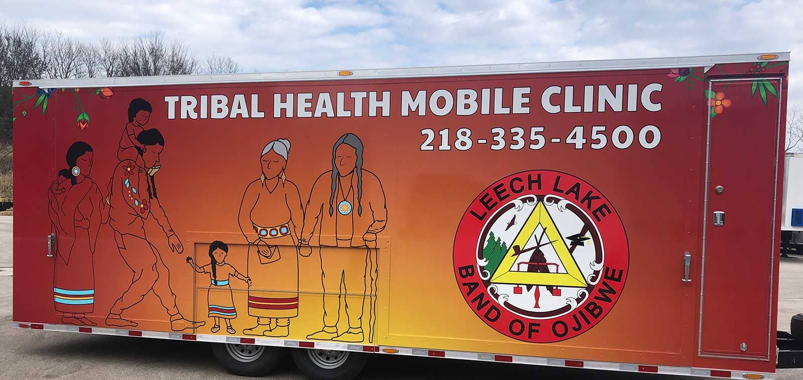 Patented Medical Drop Trailer