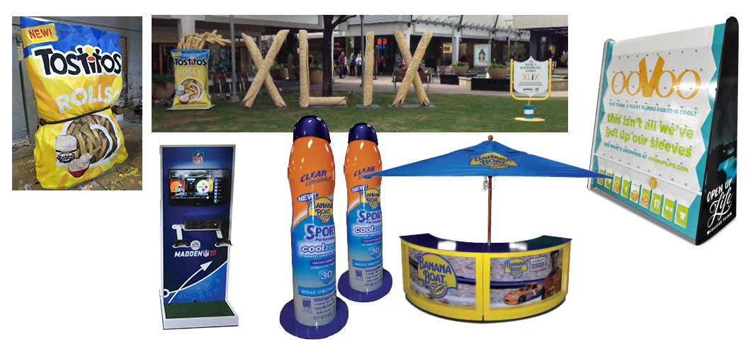 Event elements and displays